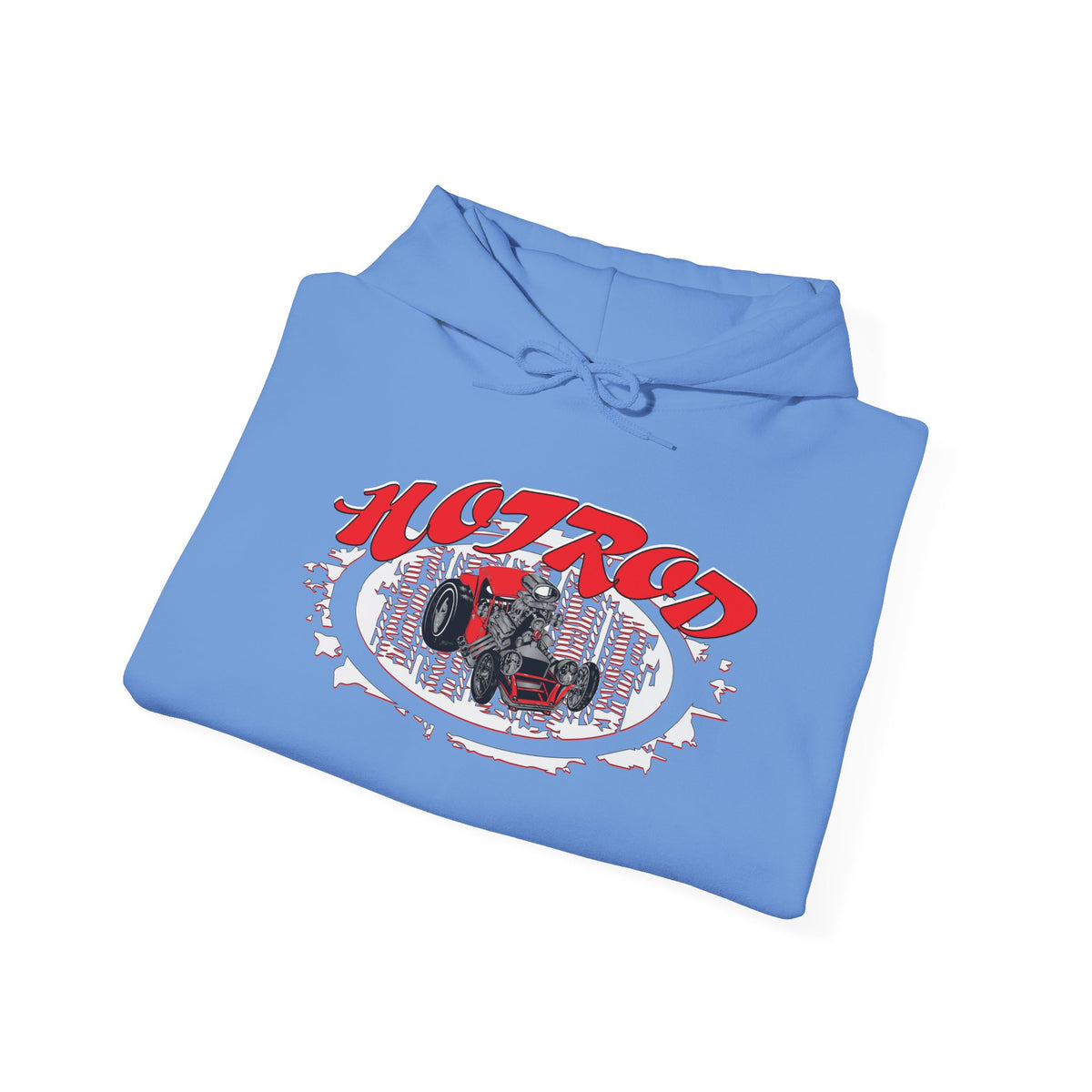 Retro Hot Rod Hoodie for Car Enthusiasts - Heavy Blend™