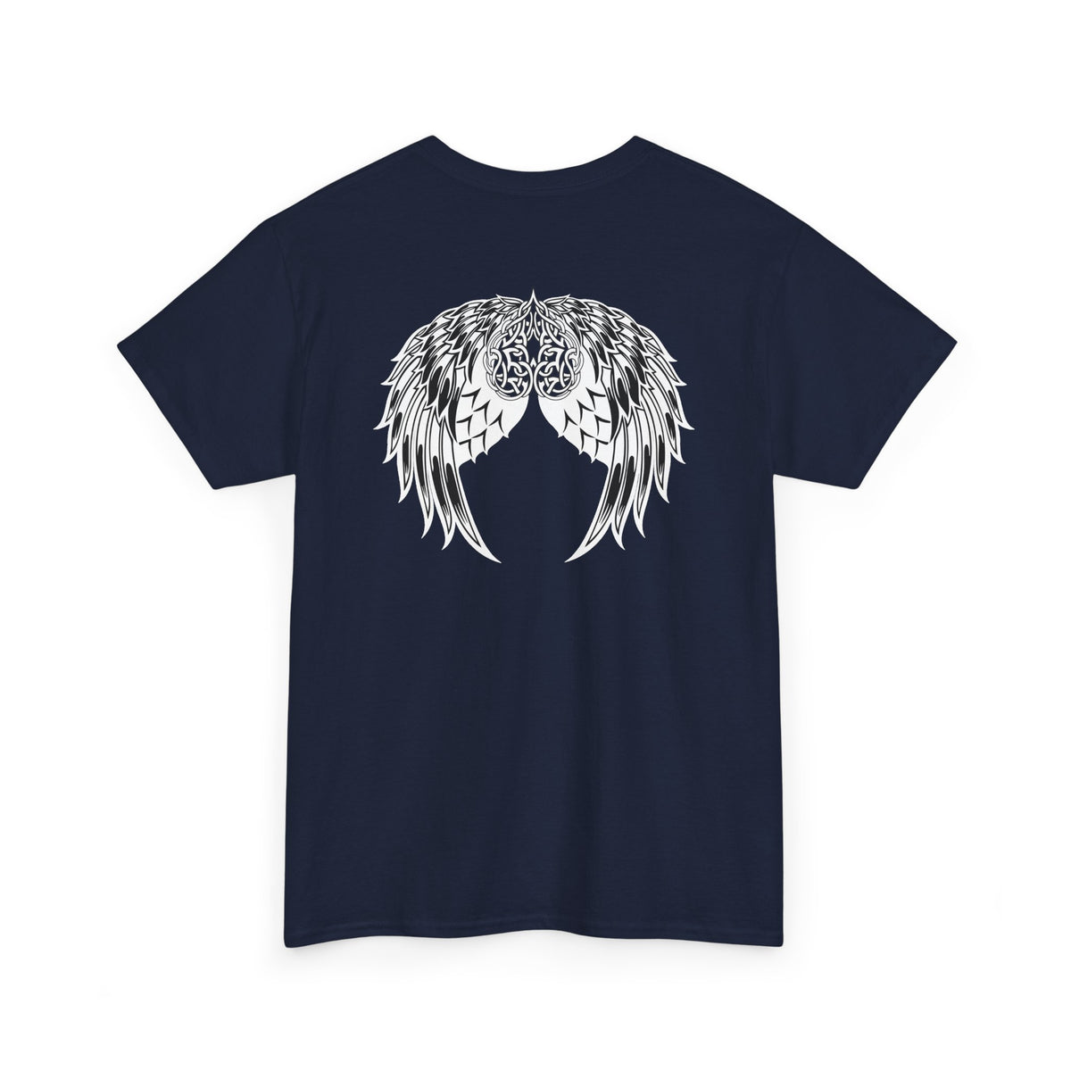 Celtic Heart with Angel Wings Graphic Tee