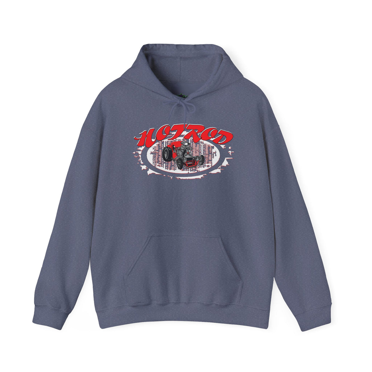 Retro Hot Rod Hoodie for Car Enthusiasts - Heavy Blend™