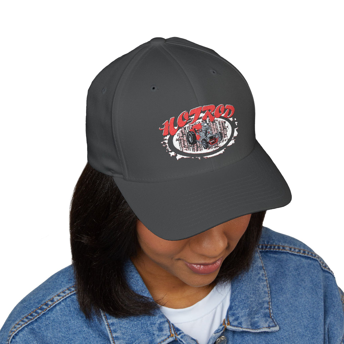 Retro Hotrod Closed-Back Hat