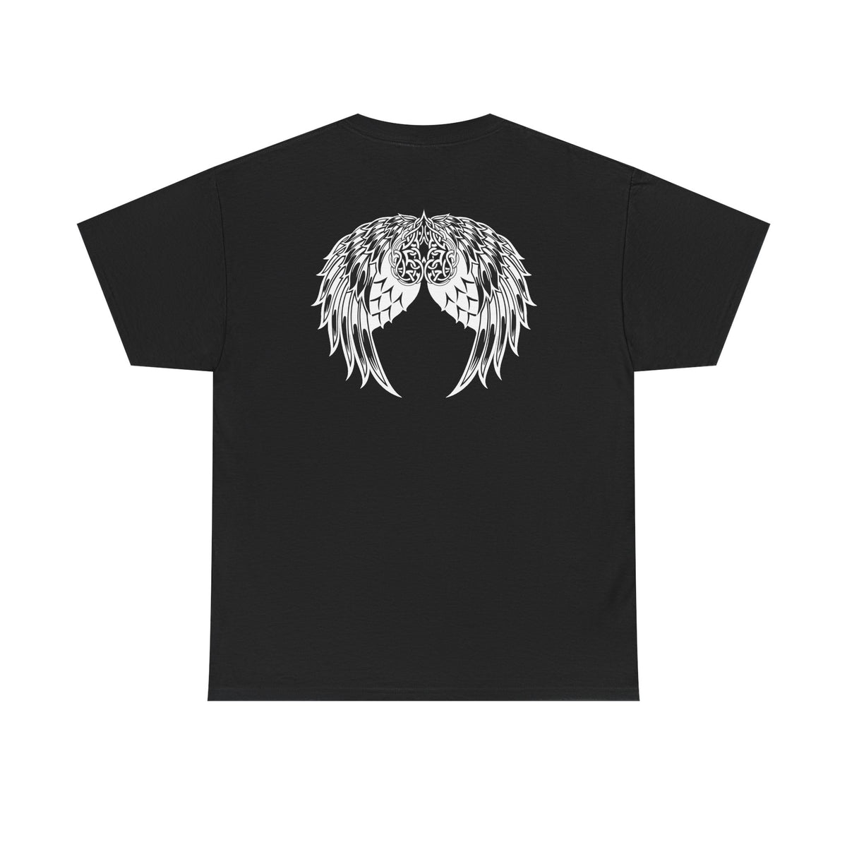 Celtic Heart with Angel Wings Graphic Tee