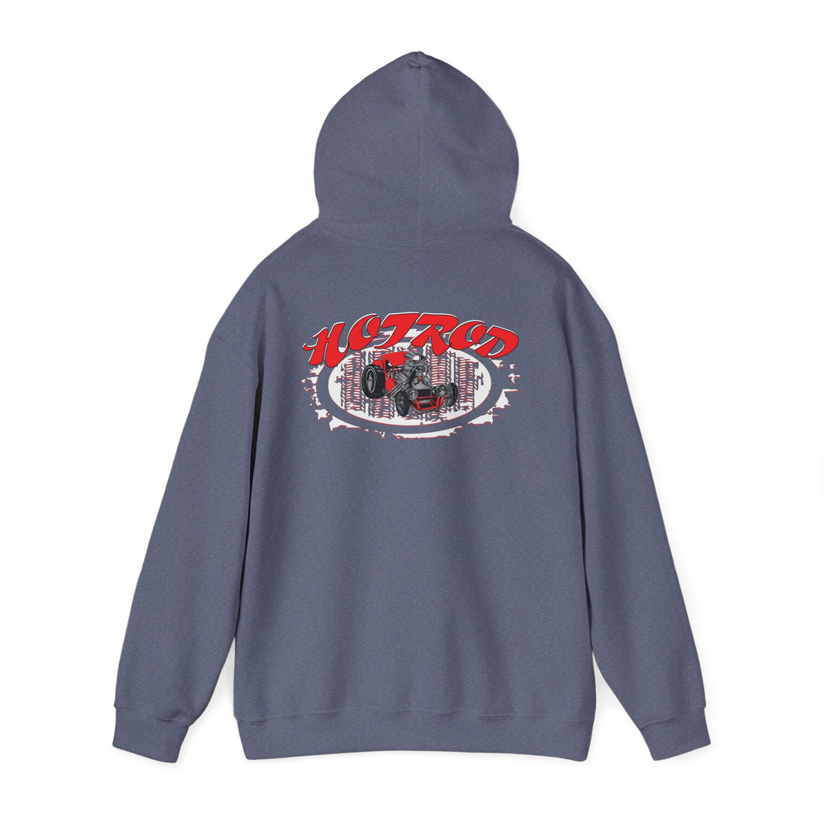 Retro Hot Rod Hoodie for Car Enthusiasts - Heavy Blend™