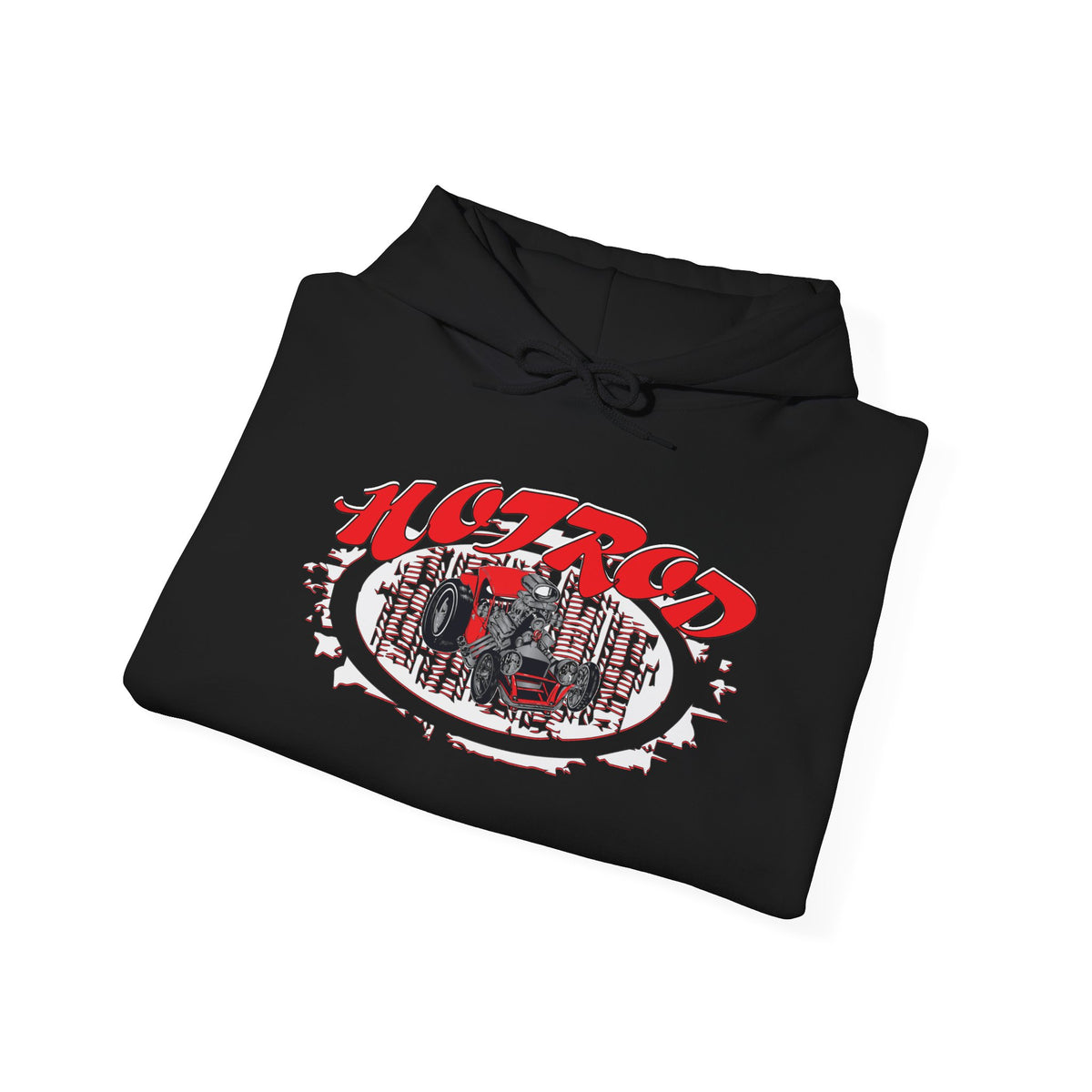 Retro Hot Rod Hoodie for Car Enthusiasts - Heavy Blend™