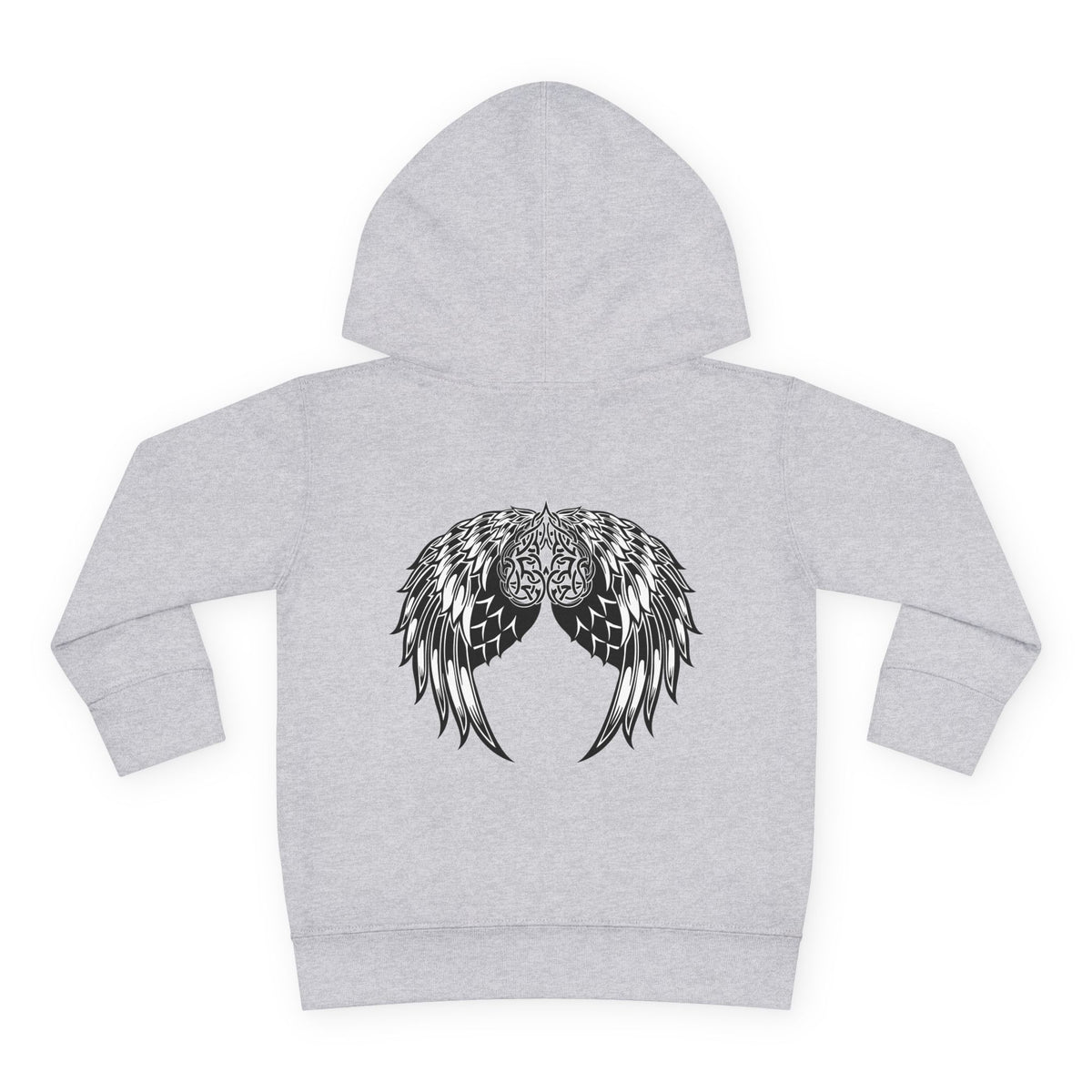 Toddler Celtic Heart with Angel Wings Graphic Hoodie