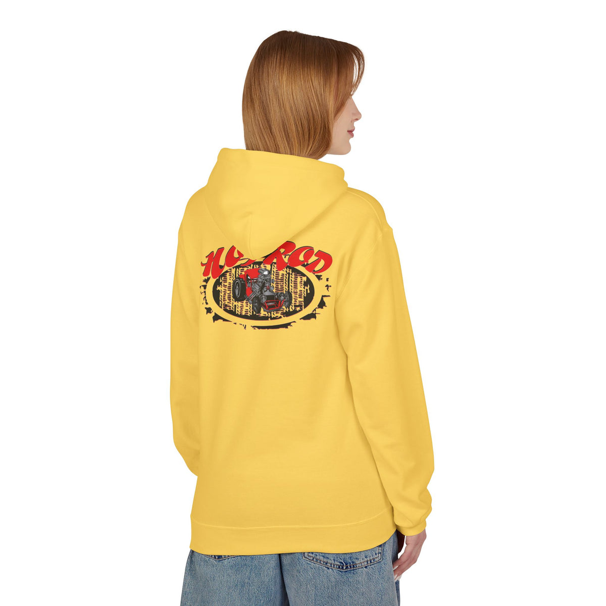 Retro Hotrod Hoodie for Classic Car Enthusiasts - Medium Blend Sweatshirt