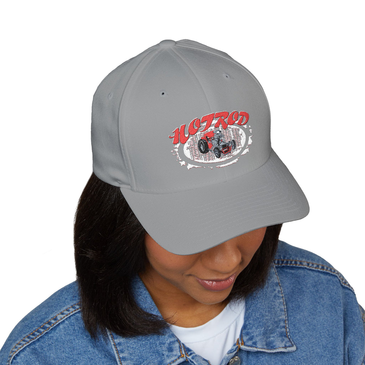 Retro Hotrod Closed-Back Hat