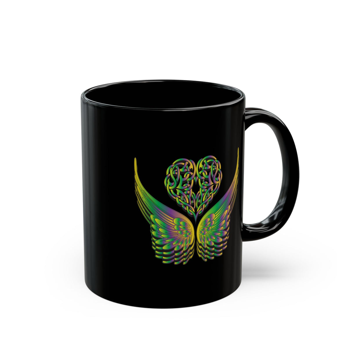 Ethereal Heart and Wings Coffee Mug