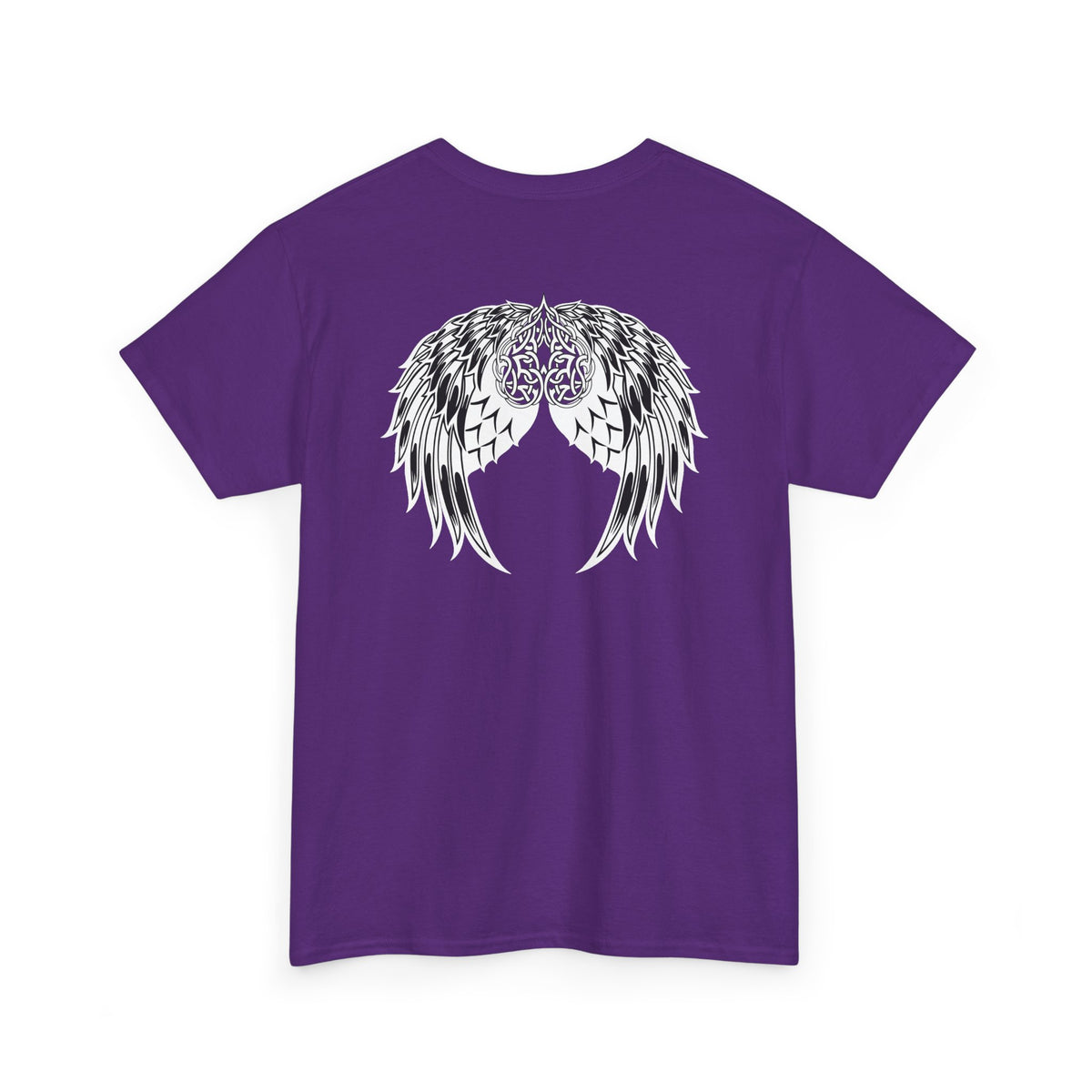 Celtic Heart with Angel Wings Graphic Tee