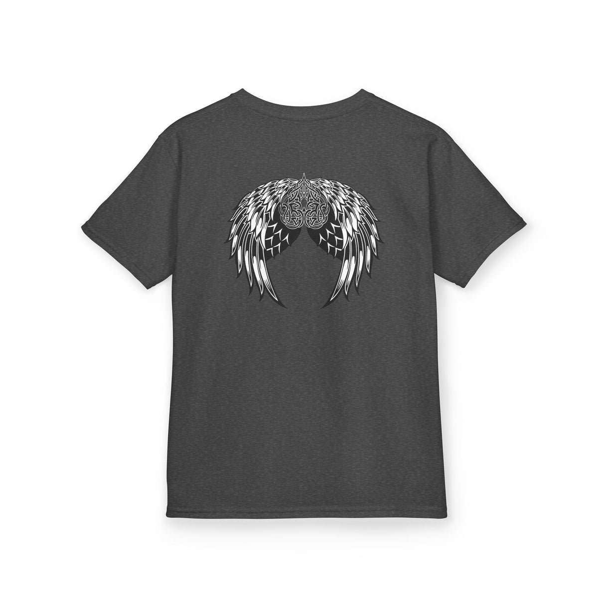 Kids Celtic Heart with Angel Wings Tee