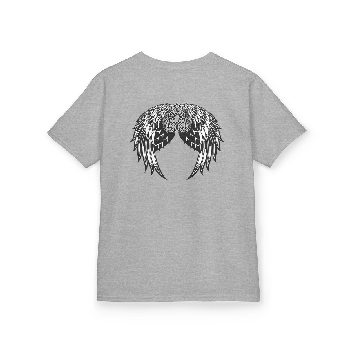 Kids Celtic Heart with Angel Wings Tee