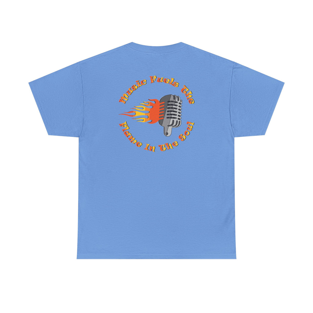 Music Fuels the Flame Graphic Tee - Perfect for Music Lovers and Concert Goers