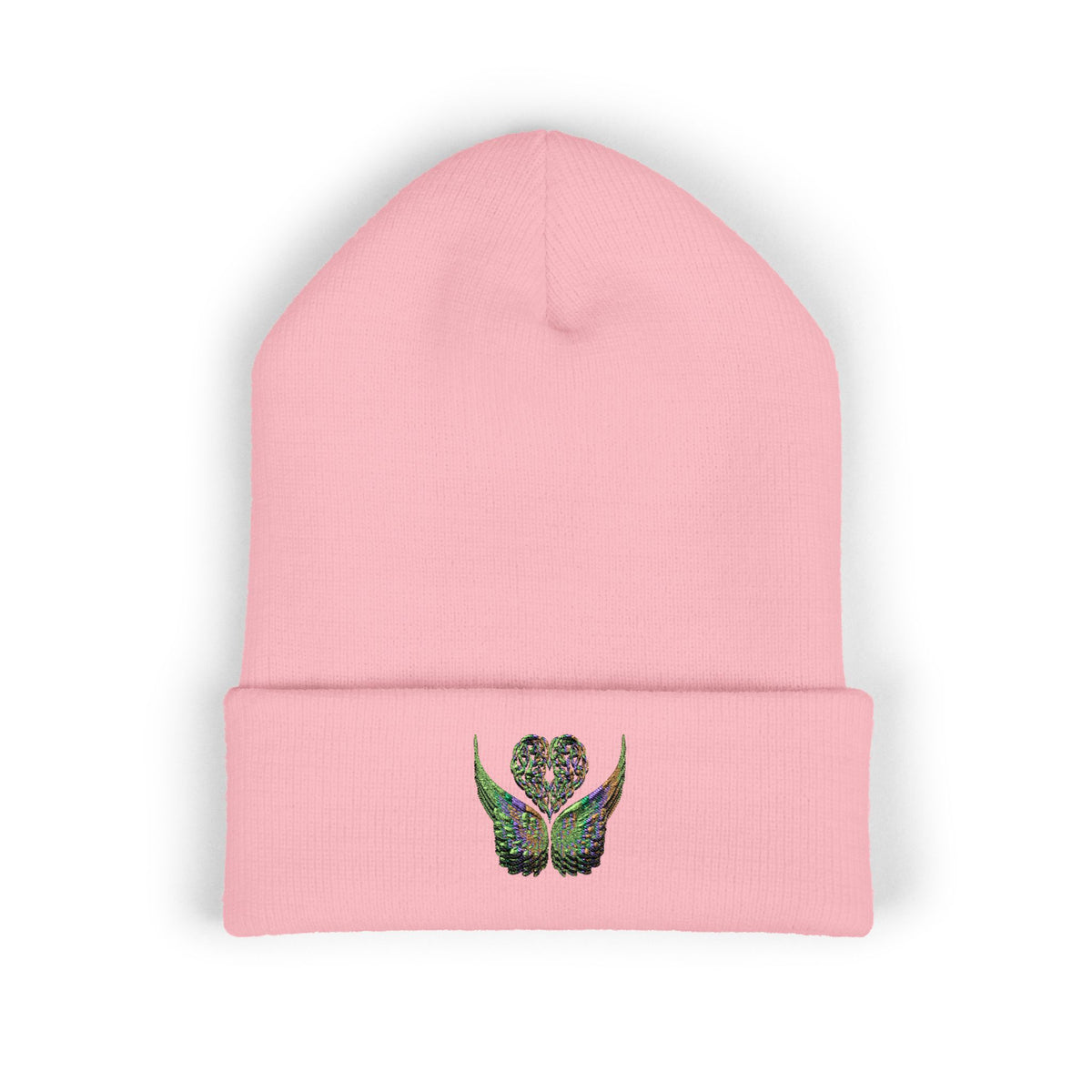 Ethereal Heart and Wings Beanie