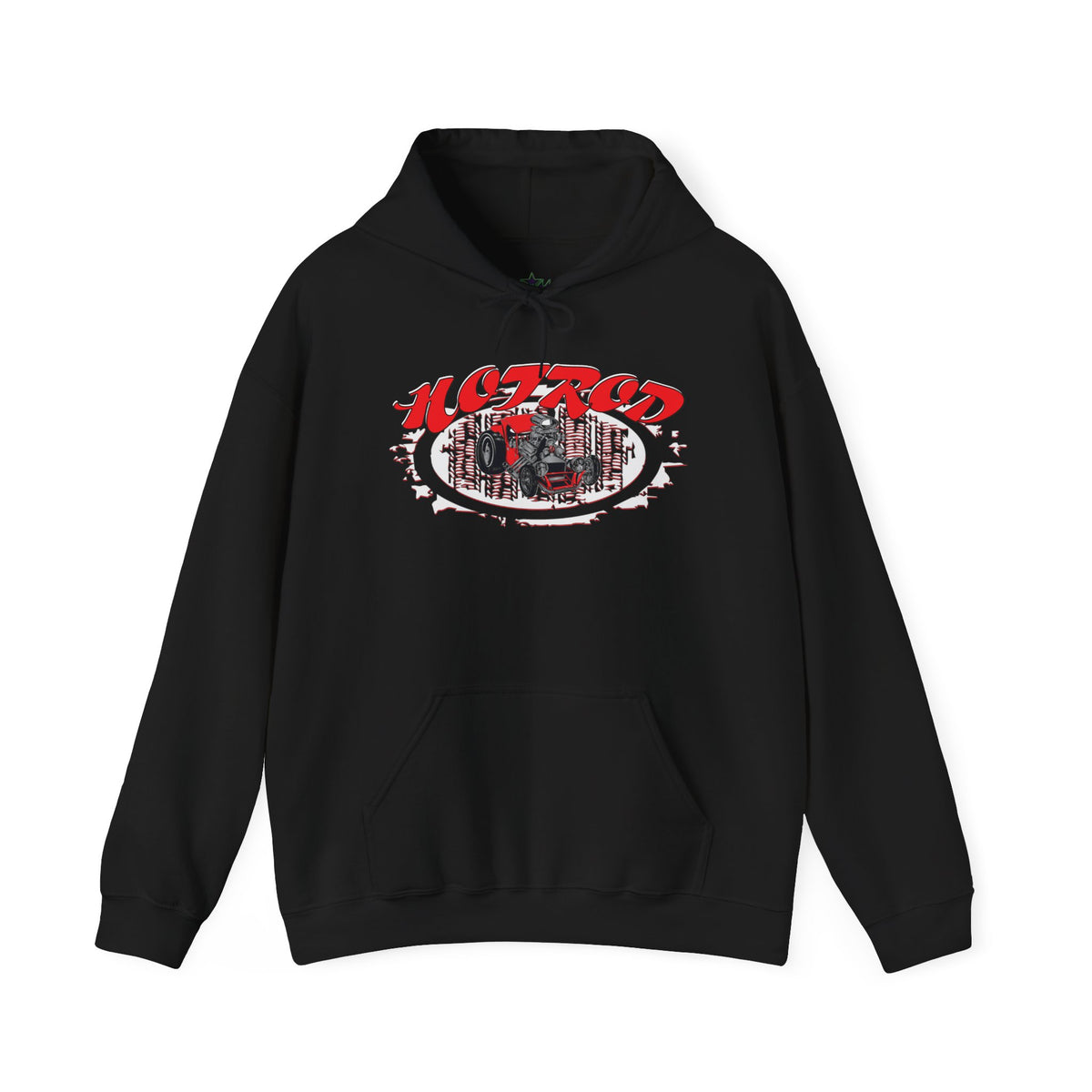 Retro Hot Rod Hoodie for Car Enthusiasts - Heavy Blend™