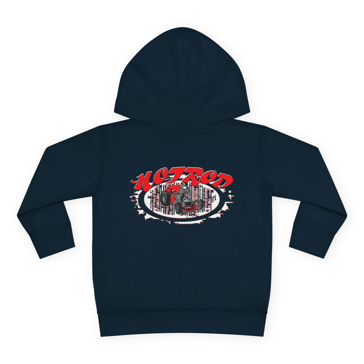 Toddler Retro Hotrod Graphic Hoodie for Young Motorheads