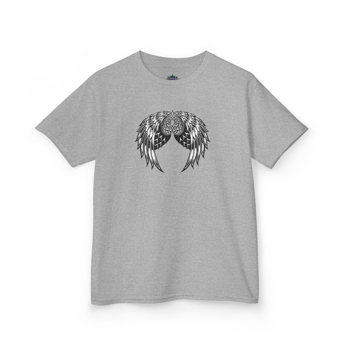 Kids Celtic Heart with Angel Wings Tee
