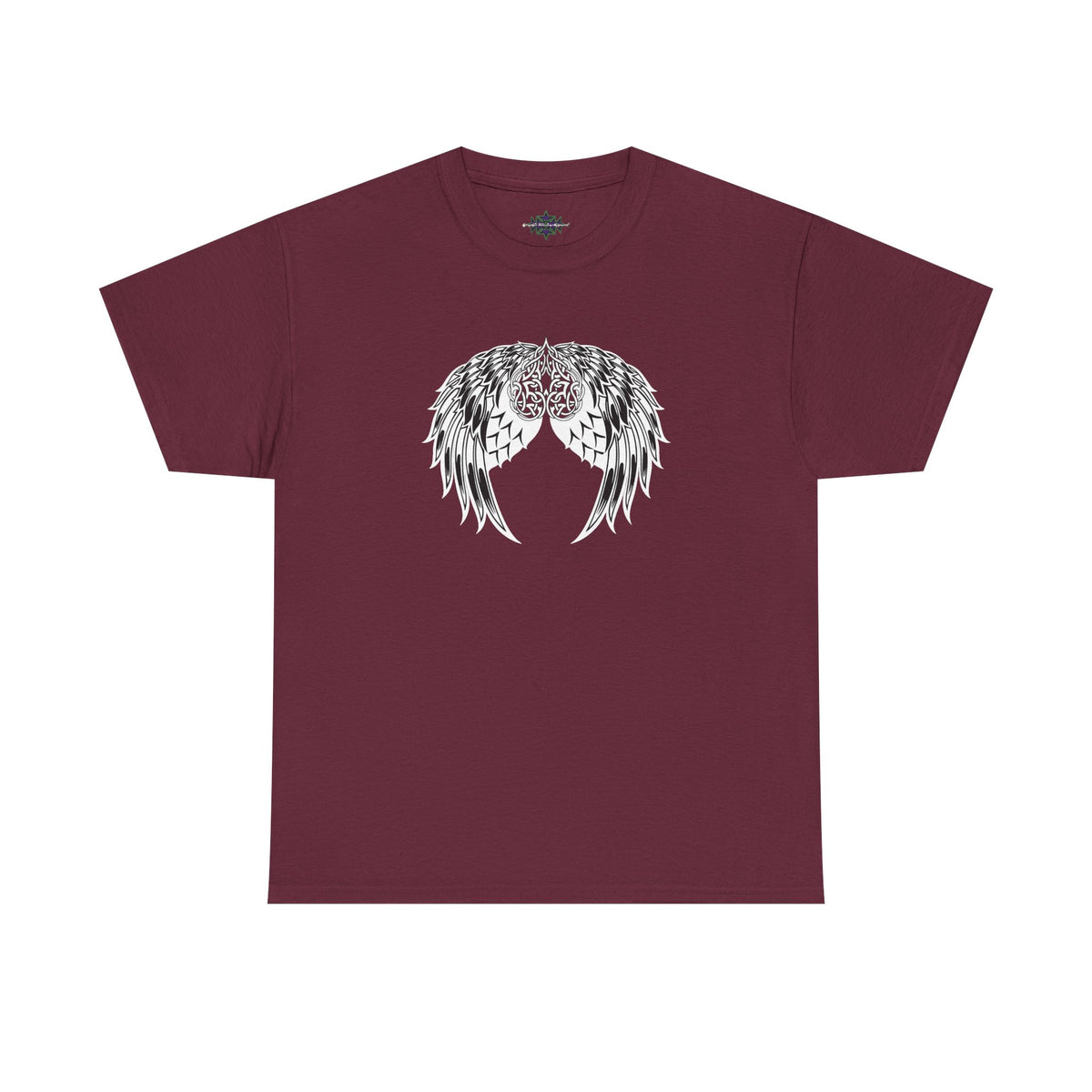 Celtic Heart with Angel Wings Graphic Tee