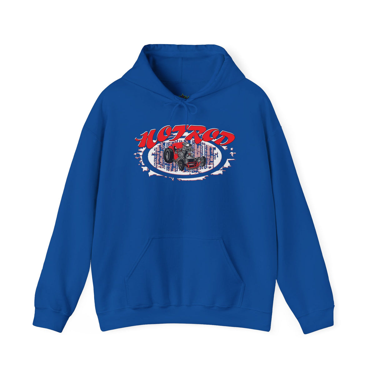 Retro Hot Rod Hoodie for Car Enthusiasts - Heavy Blend™