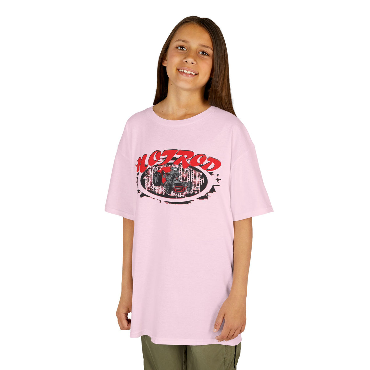 Kids Retro Hotrod Graphic Tee for Young Motorheads