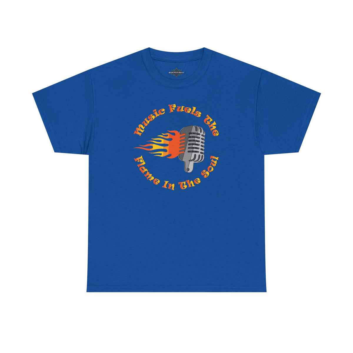 Music Fuels the Flame Graphic Tee - Perfect for Music Lovers and Concert Goers