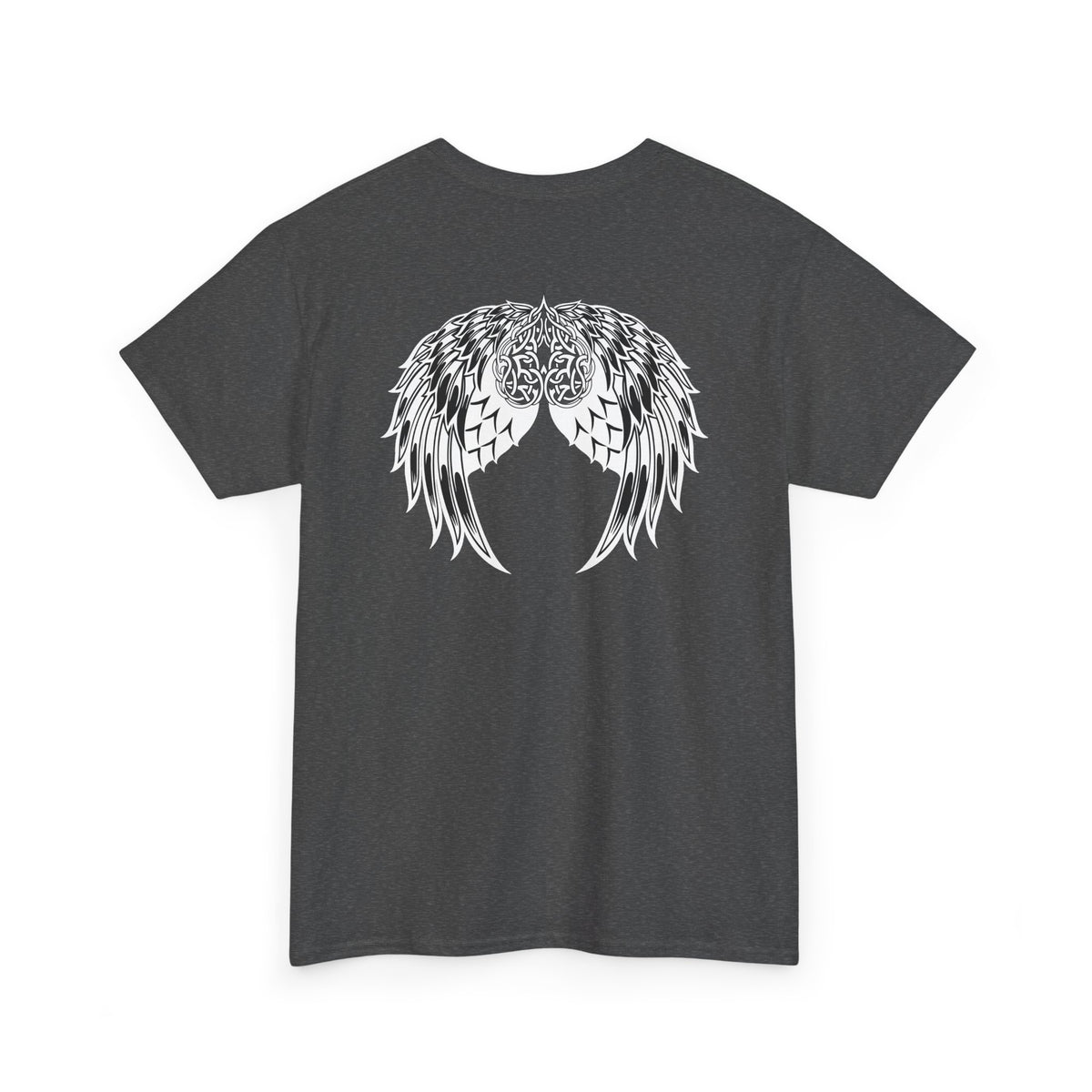 Celtic Heart with Angel Wings Graphic Tee