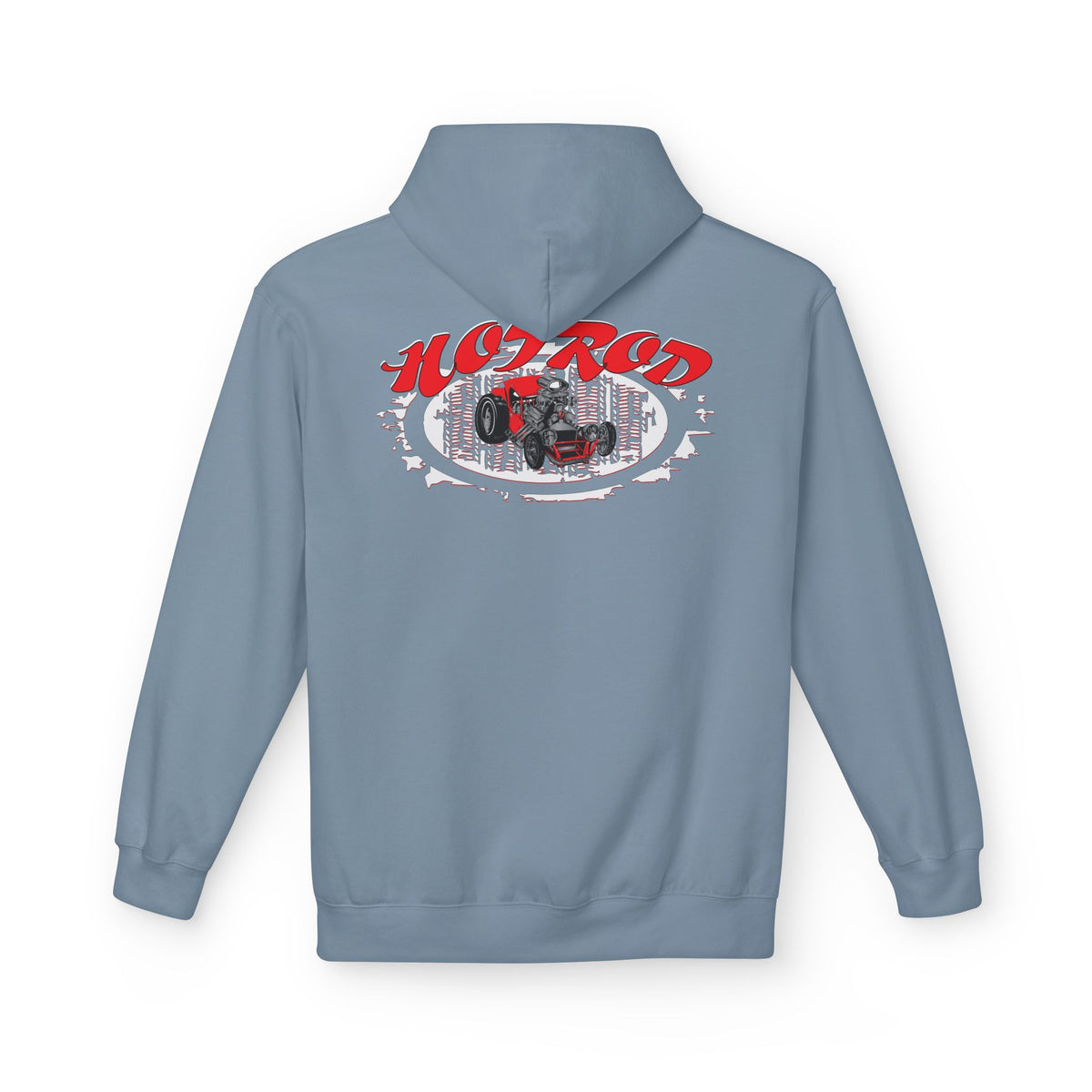 Retro Hotrod Graphic Hooded Sweatshirt