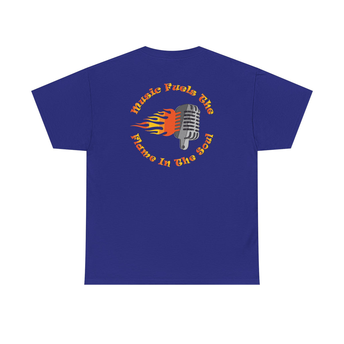 Music Fuels the Flame Graphic Tee - Perfect for Music Lovers and Concert Goers