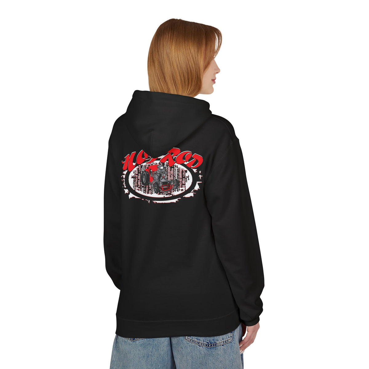 Retro Hotrod Graphic Hooded Sweatshirt