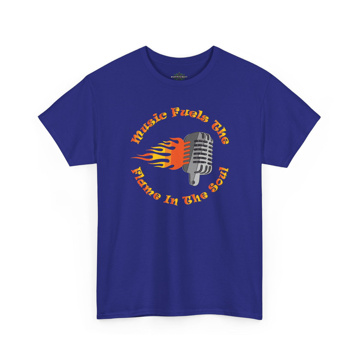 Music Fuels the Flame Graphic Tee - Perfect for Music Lovers and Concert Goers