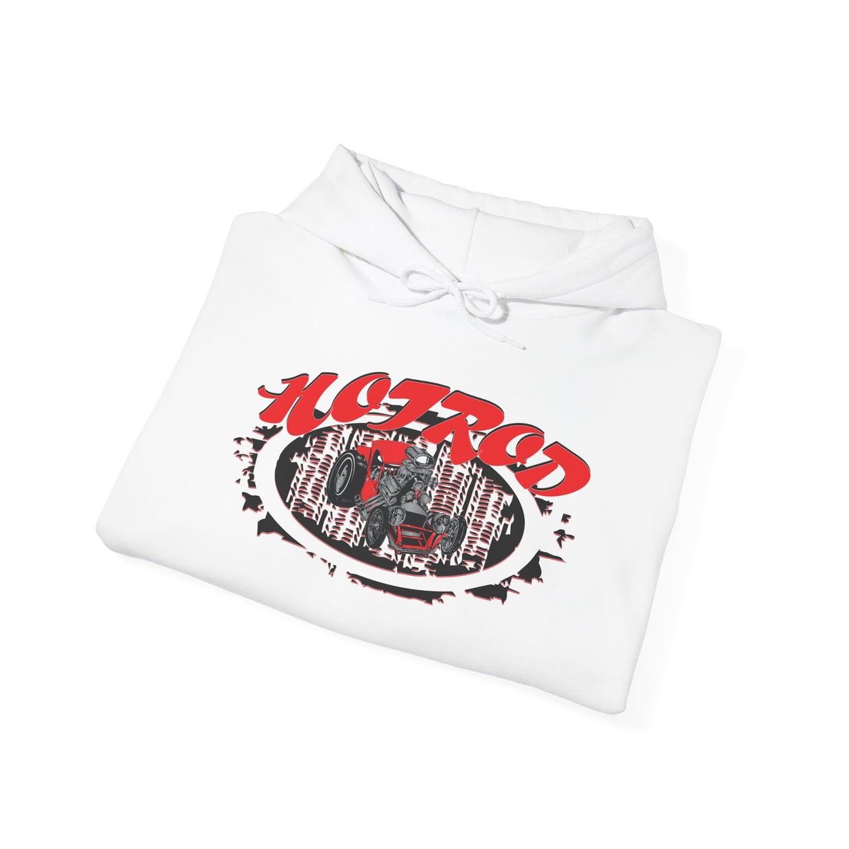 Retro Hot Rod Hoodie for Car Enthusiasts - Heavy Blend™