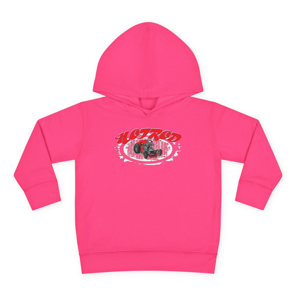 Toddler Retro Hotrod Graphic Hoodie for Young Motorheads