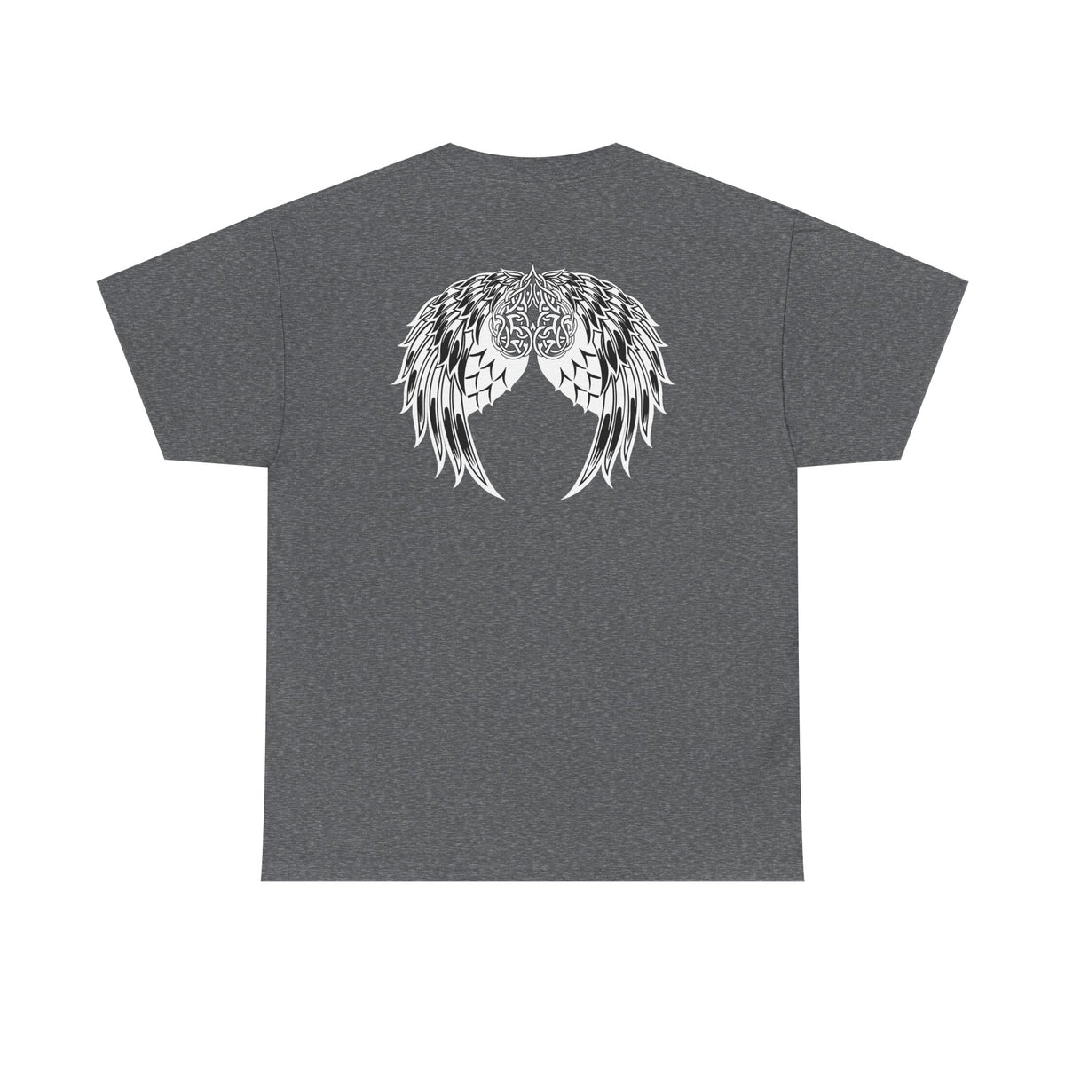 Celtic Heart with Angel Wings Graphic Tee
