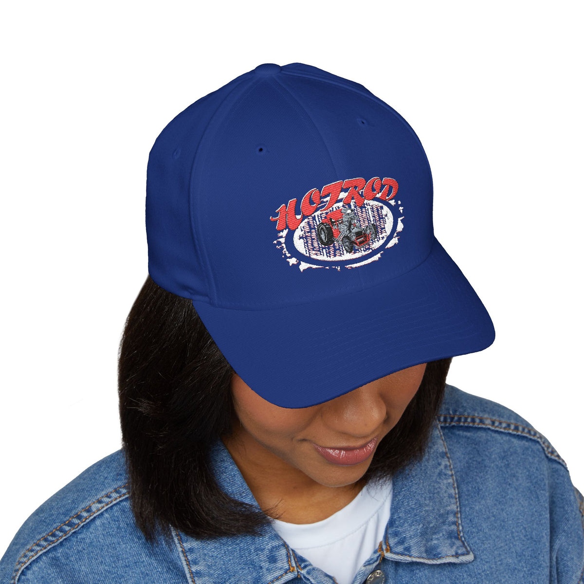 Retro Hotrod Closed-Back Hat