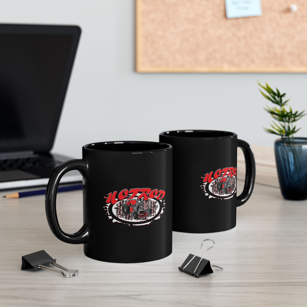 Retro Hot Rod Coffee Mug - Perfect Gift for Car Enthusiasts