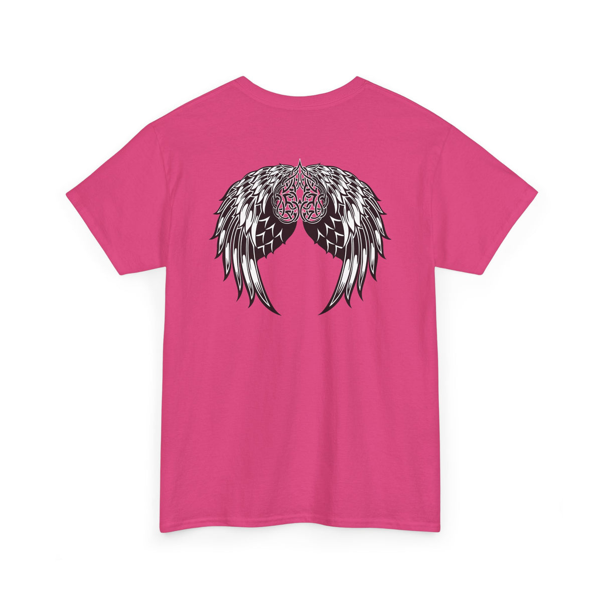 Celtic Heart with Angel Wings Graphic Tee