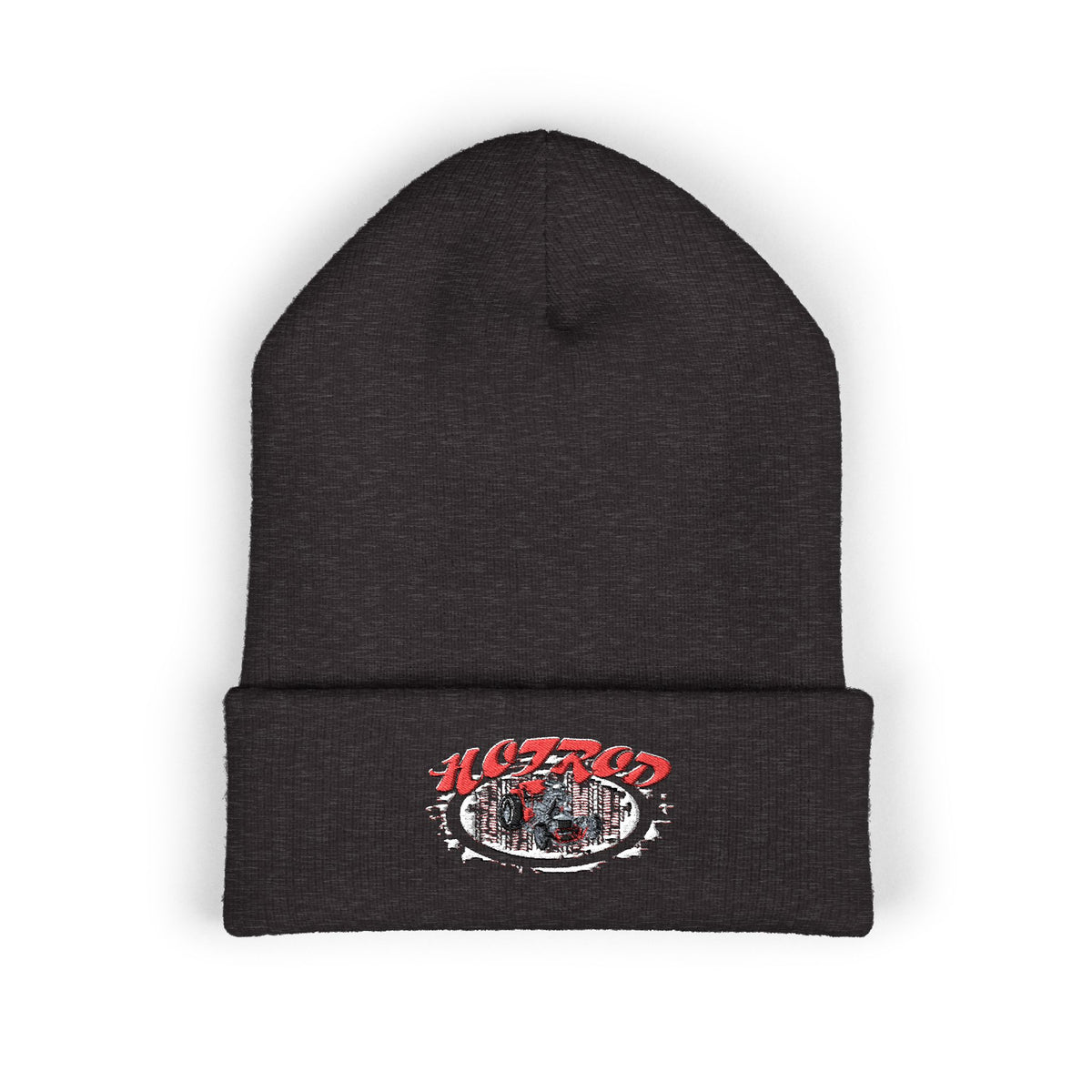Retro Hotrod Graphic "Embroidered" Beanie