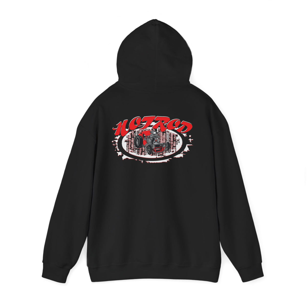 Retro Hot Rod Hoodie for Car Enthusiasts - Heavy Blend™