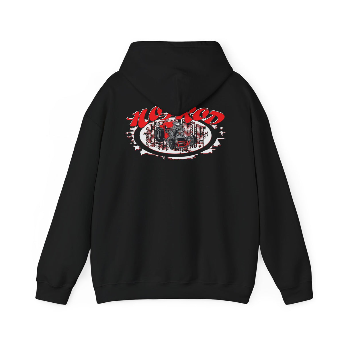 Retro Hot Rod Hoodie for Car Enthusiasts - Heavy Blend™