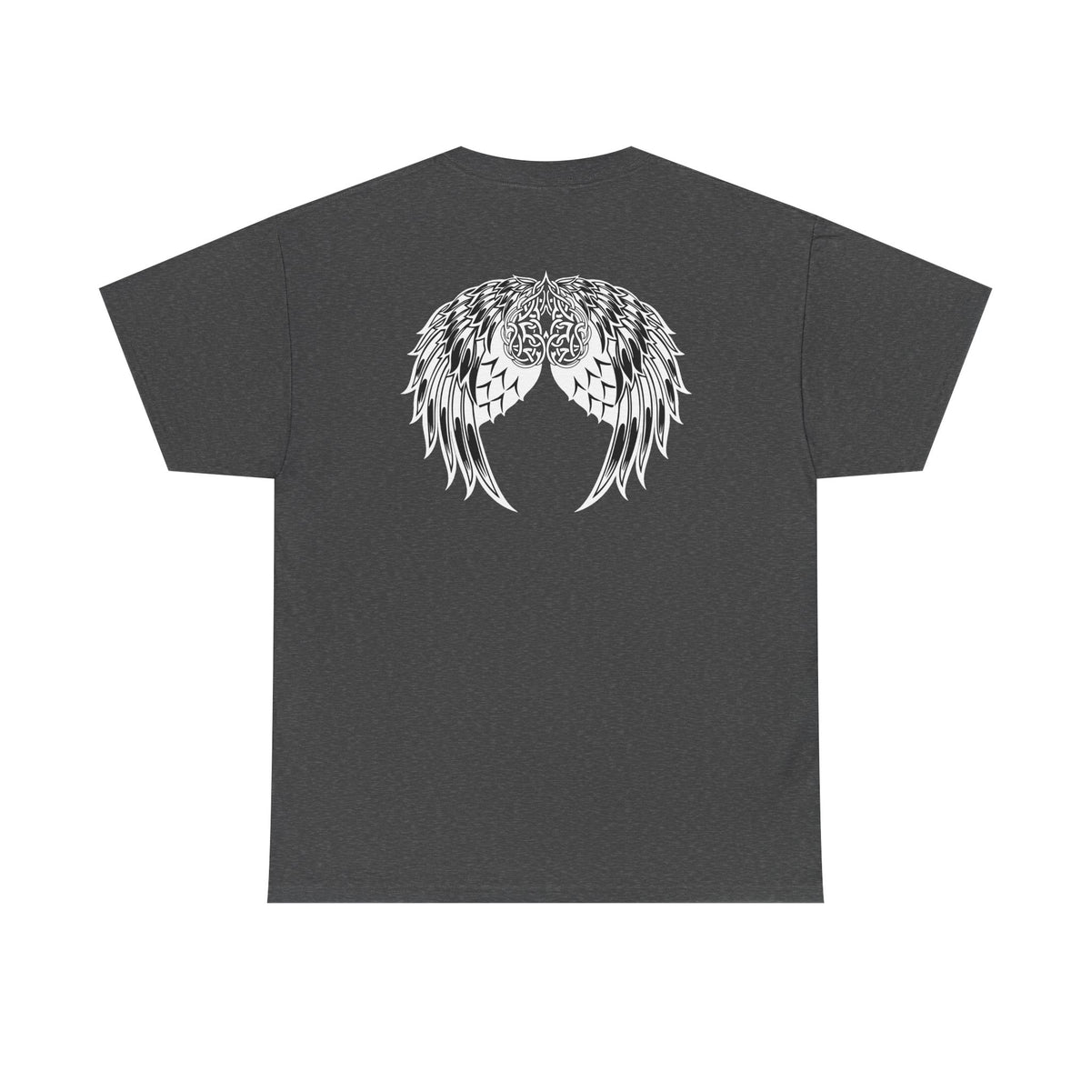 Celtic Heart with Angel Wings Graphic Tee