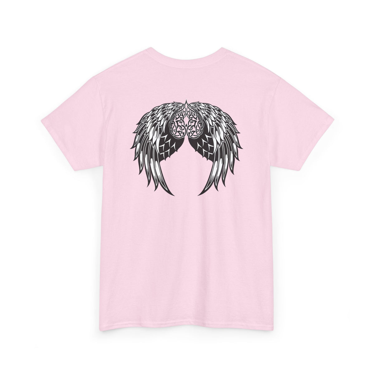 Celtic Heart with Angel Wings Graphic Tee