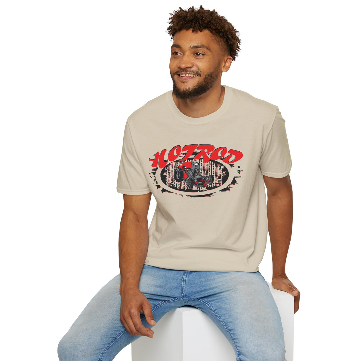 Retro Hot Rod Tee - Perfect for Car Enthusiasts