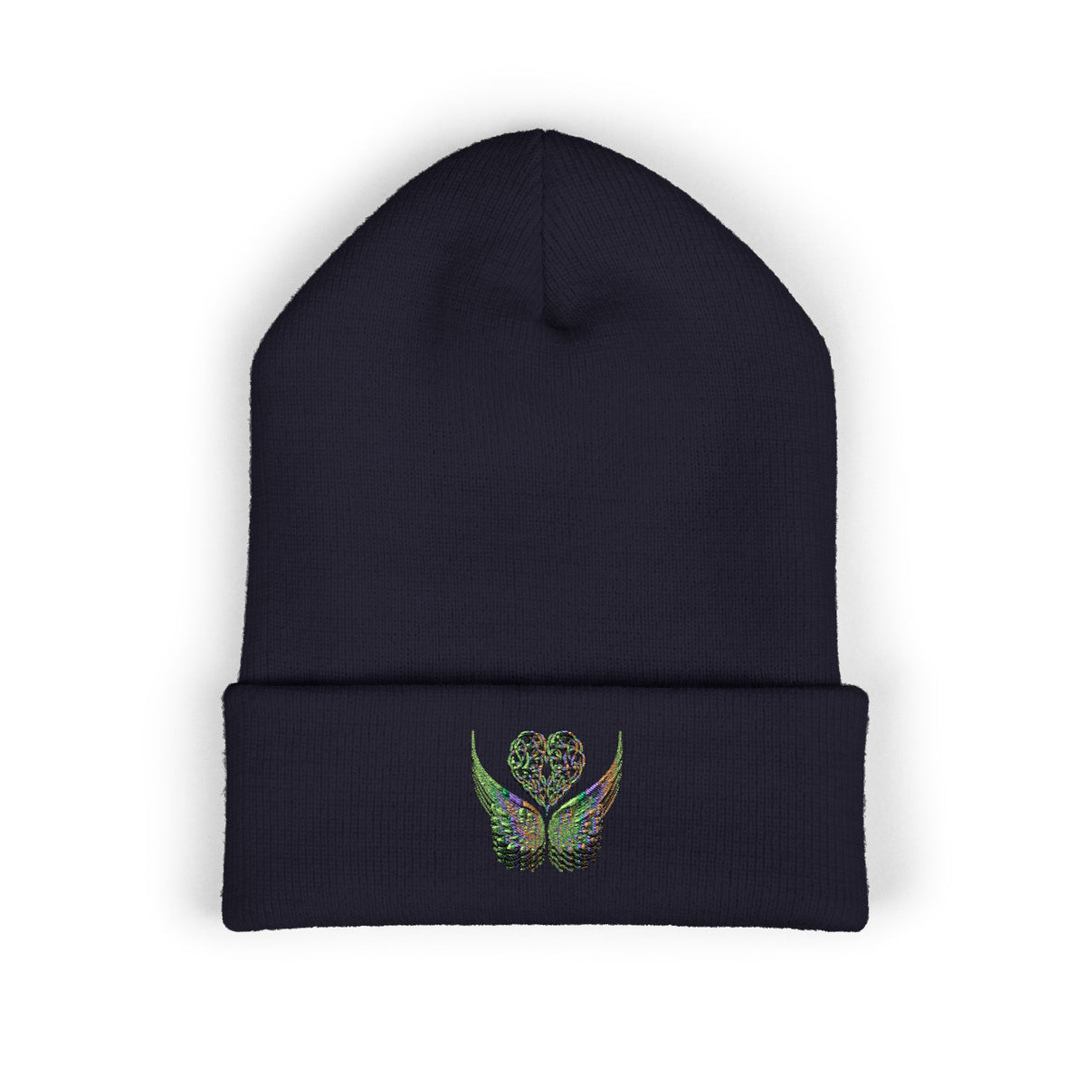 Ethereal Heart and Wings Beanie