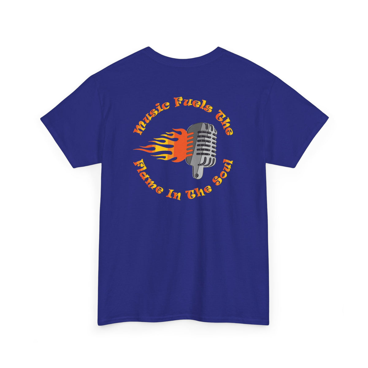 Music Fuels the Flame Graphic Tee - Perfect for Music Lovers and Concert Goers