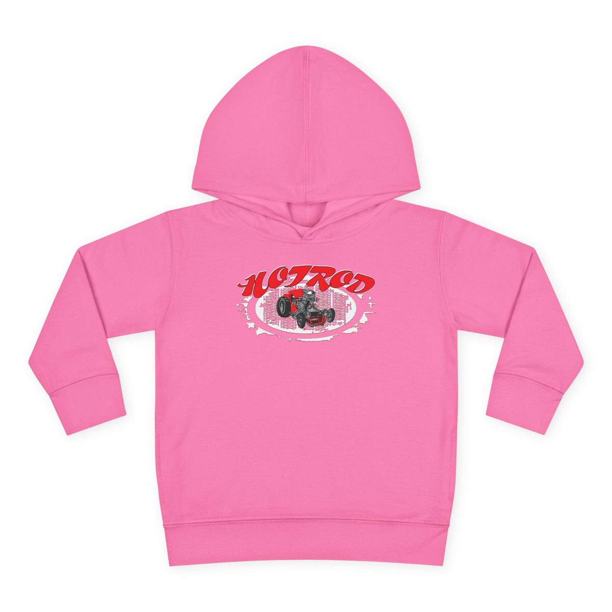 Toddler Retro Hotrod Graphic Hoodie for Young Motorheads