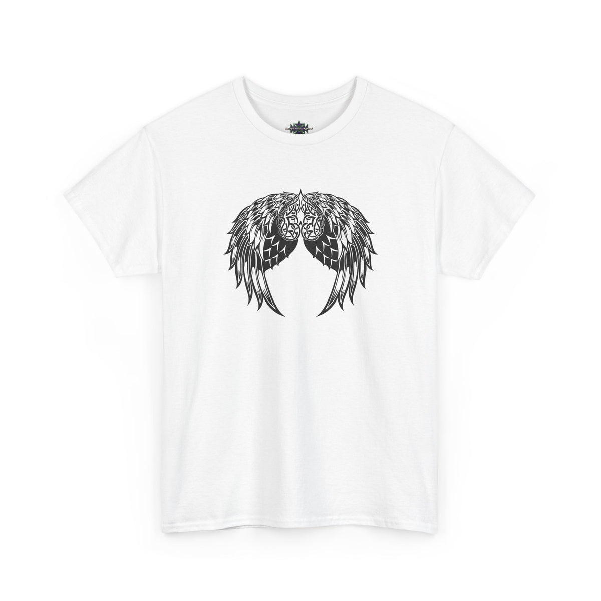 Celtic Heart with Angel Wings Graphic Tee