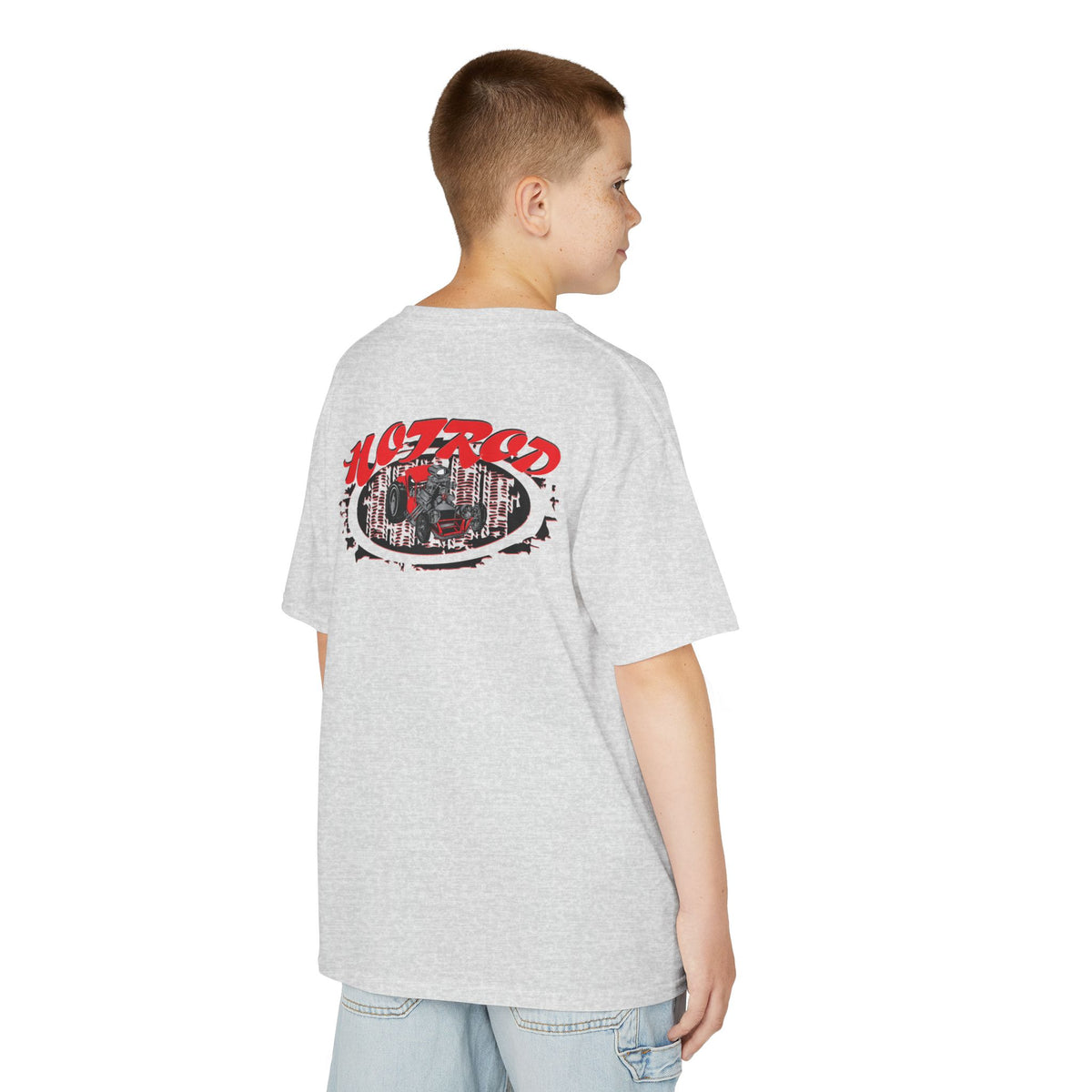 Kids Retro Hotrod Graphic Tee for Young Motorheads