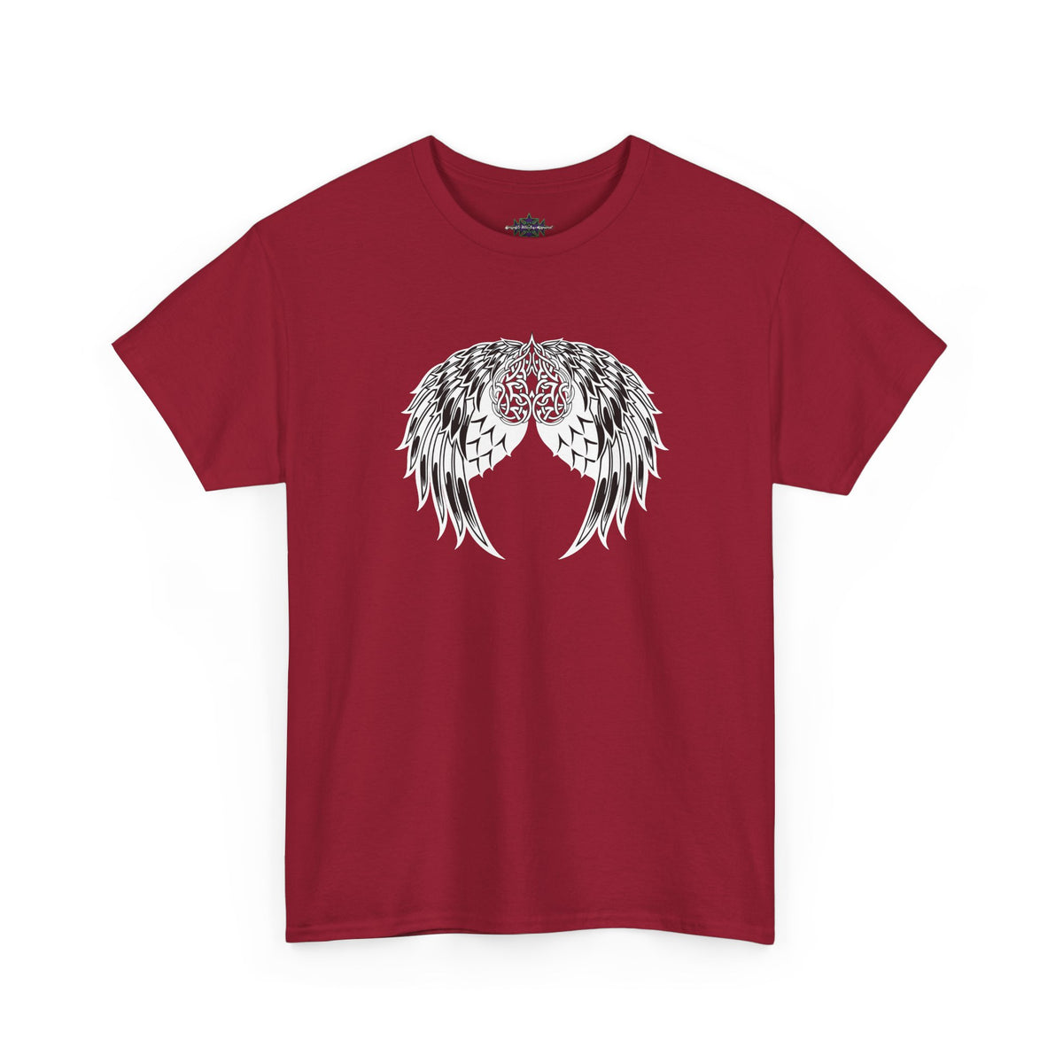 Celtic Heart with Angel Wings Graphic Tee