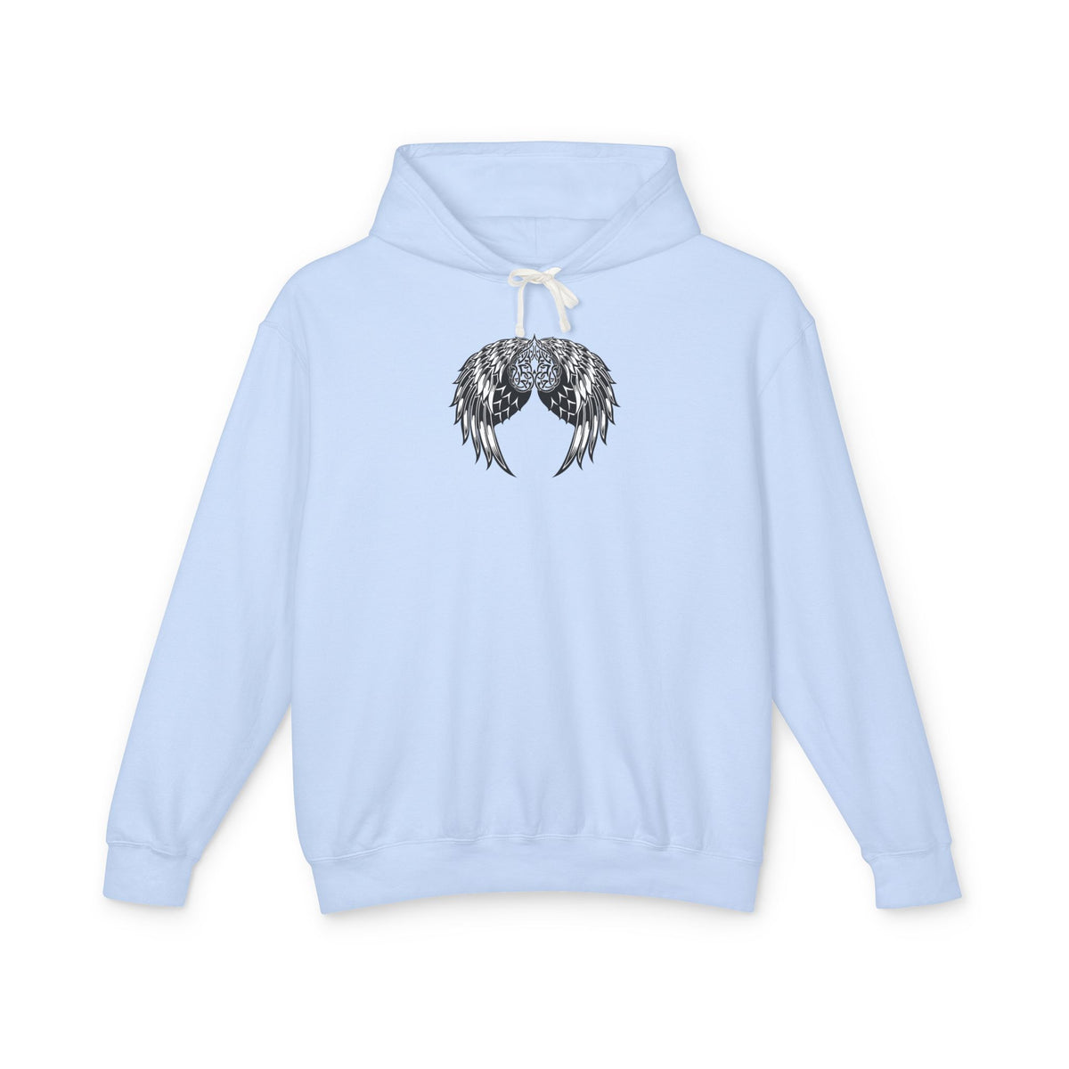 Celtic Heart and Angel Wings Hoodie - Lightweight™