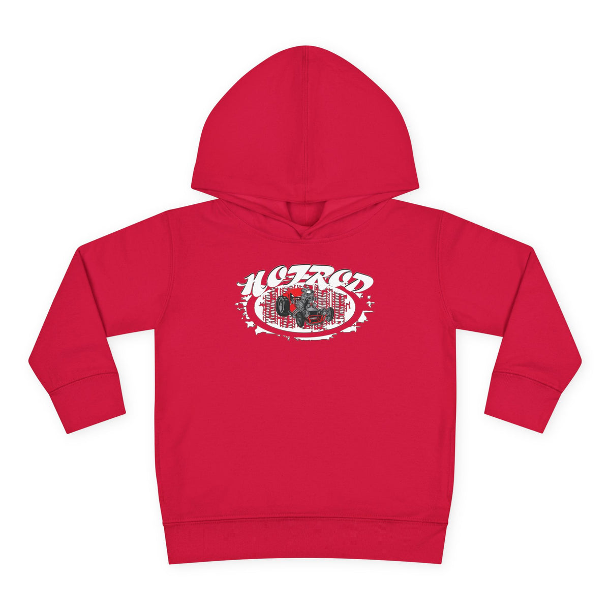 Toddler Retro Hotrod Graphic Hoodie for Young Motorheads