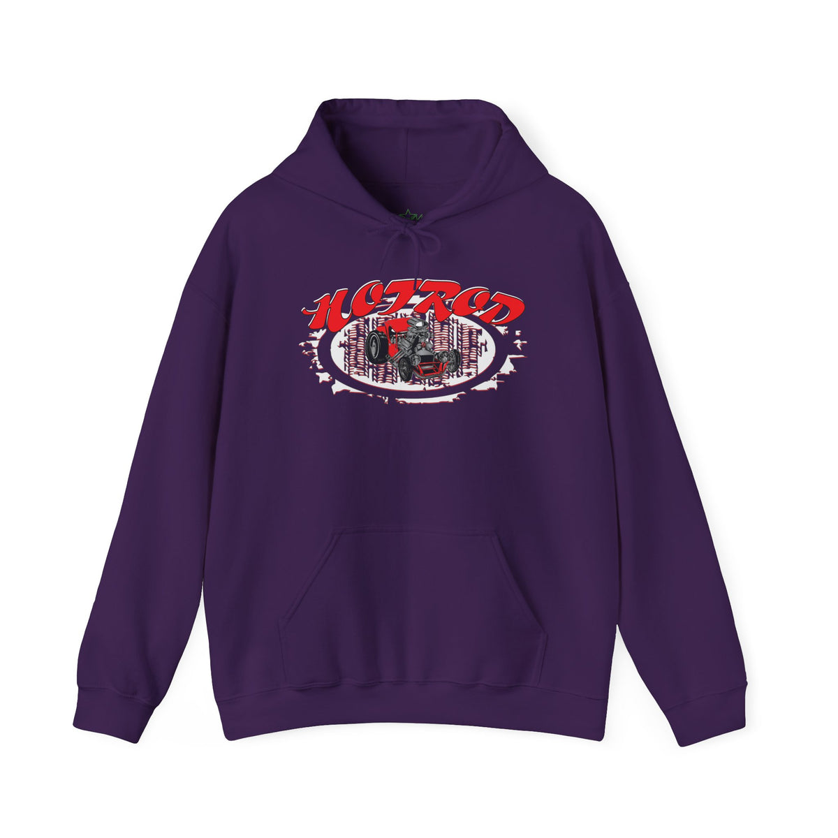 Retro Hot Rod Hoodie for Car Enthusiasts - Heavy Blend™
