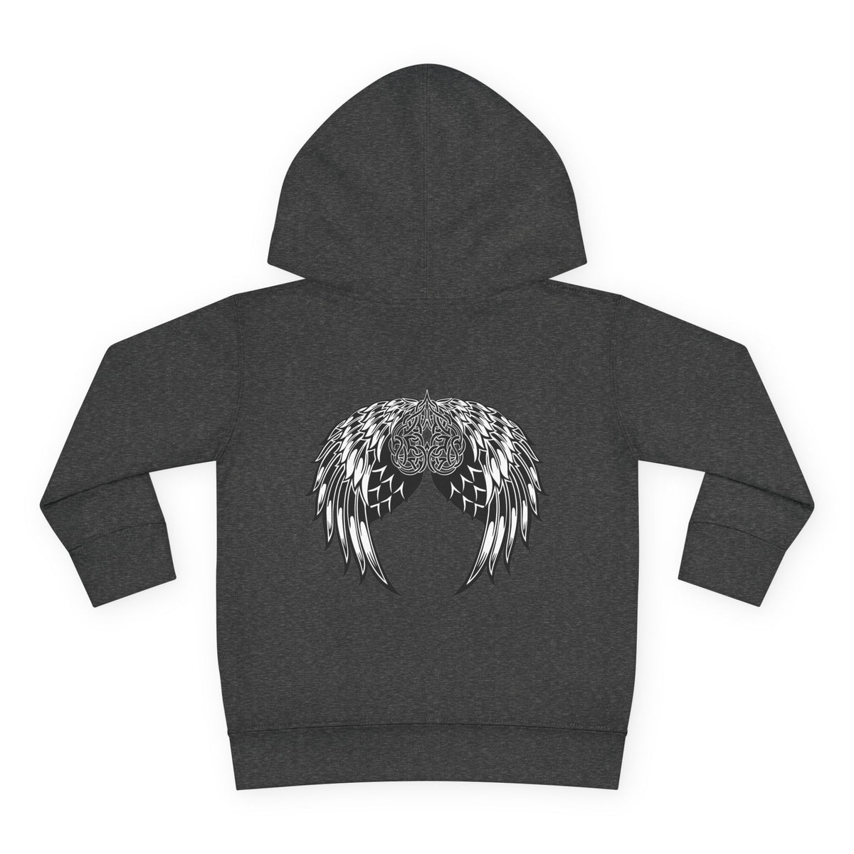 Toddler Celtic Heart with Angel Wings Graphic Hoodie